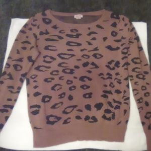 Cheetah sweater